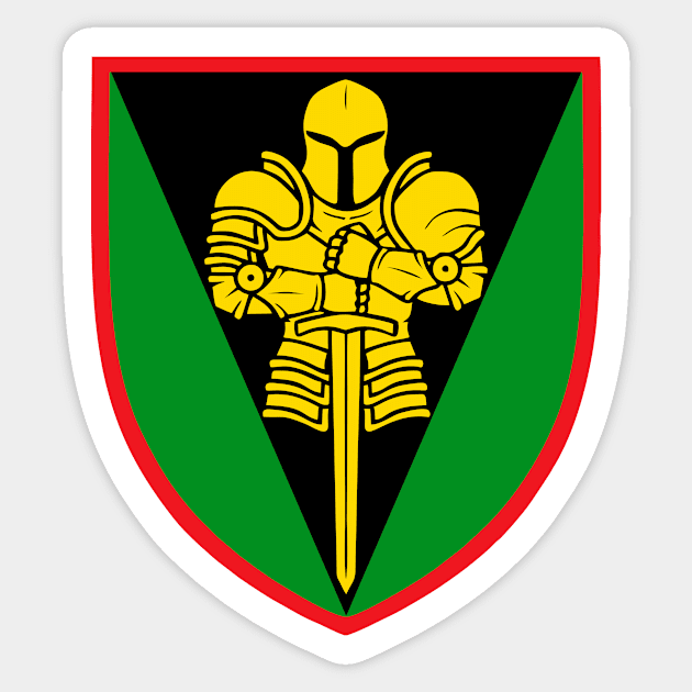 Ukraine 17th Tank Brigade Sticker by LostHose